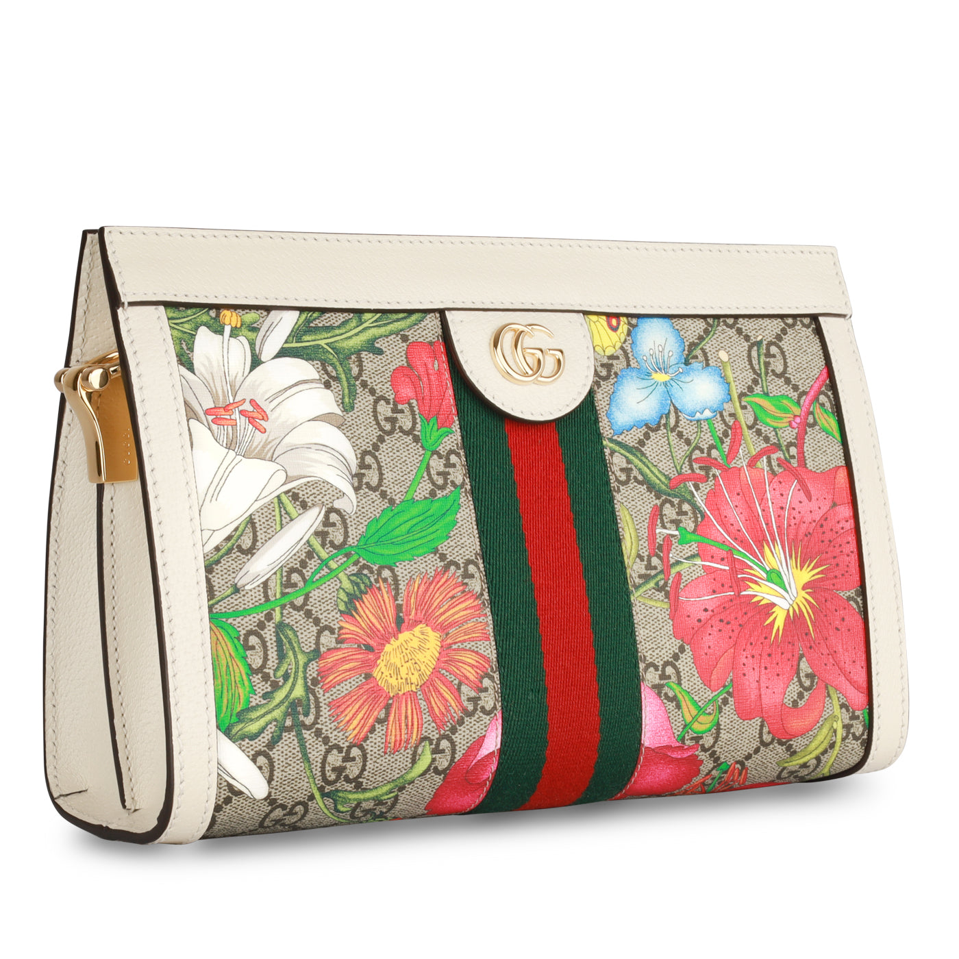 Gucci Floral Ophidia Square Shoulder Bag Crossbody Bag