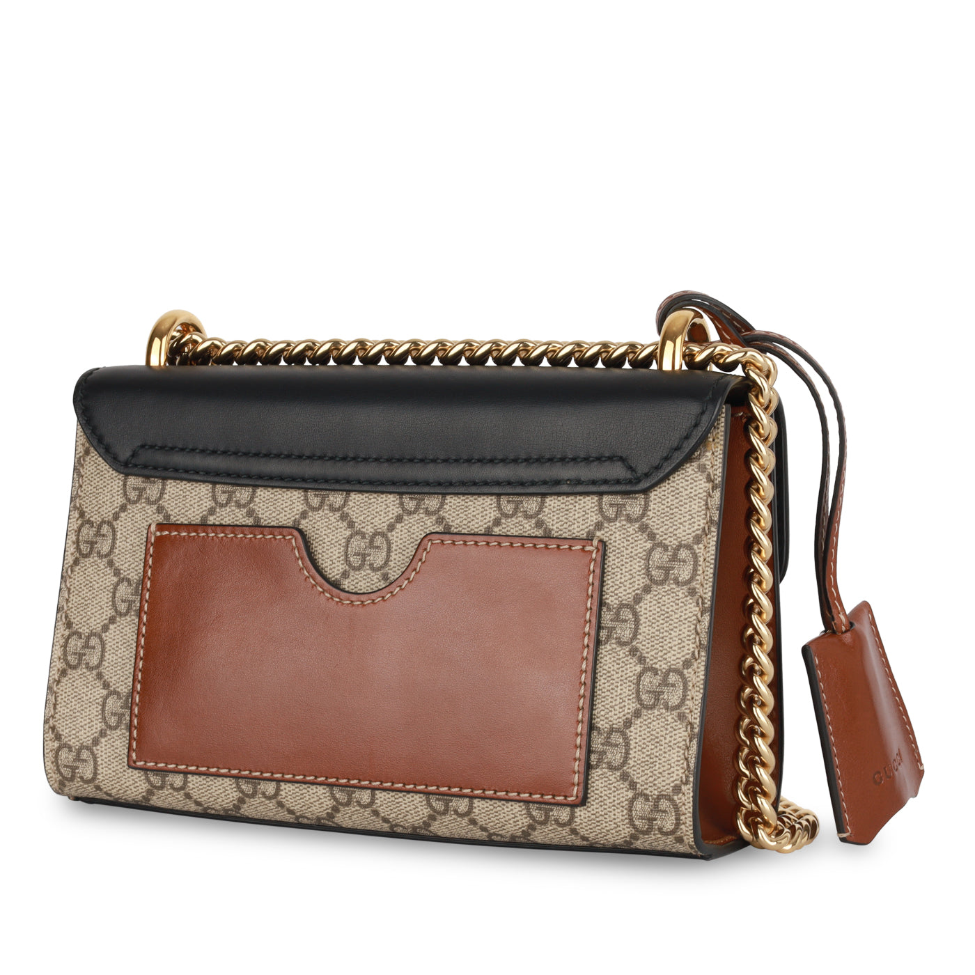 Gucci Padlock Bag Small Crossbody Bag Canvas Ghw