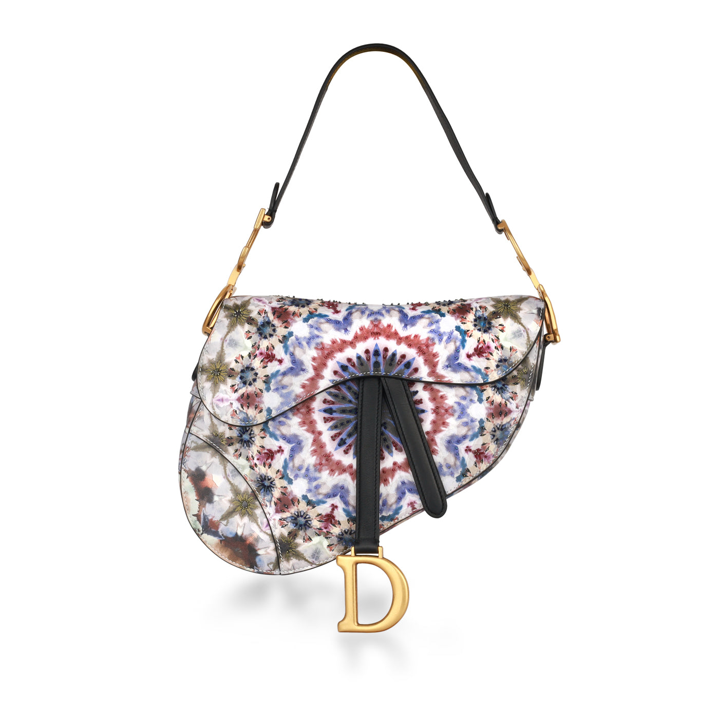 Dior Christian Saddle Bag Kaleiscopic Shoulder Bag Bag Kaleidiorscopic Ghw