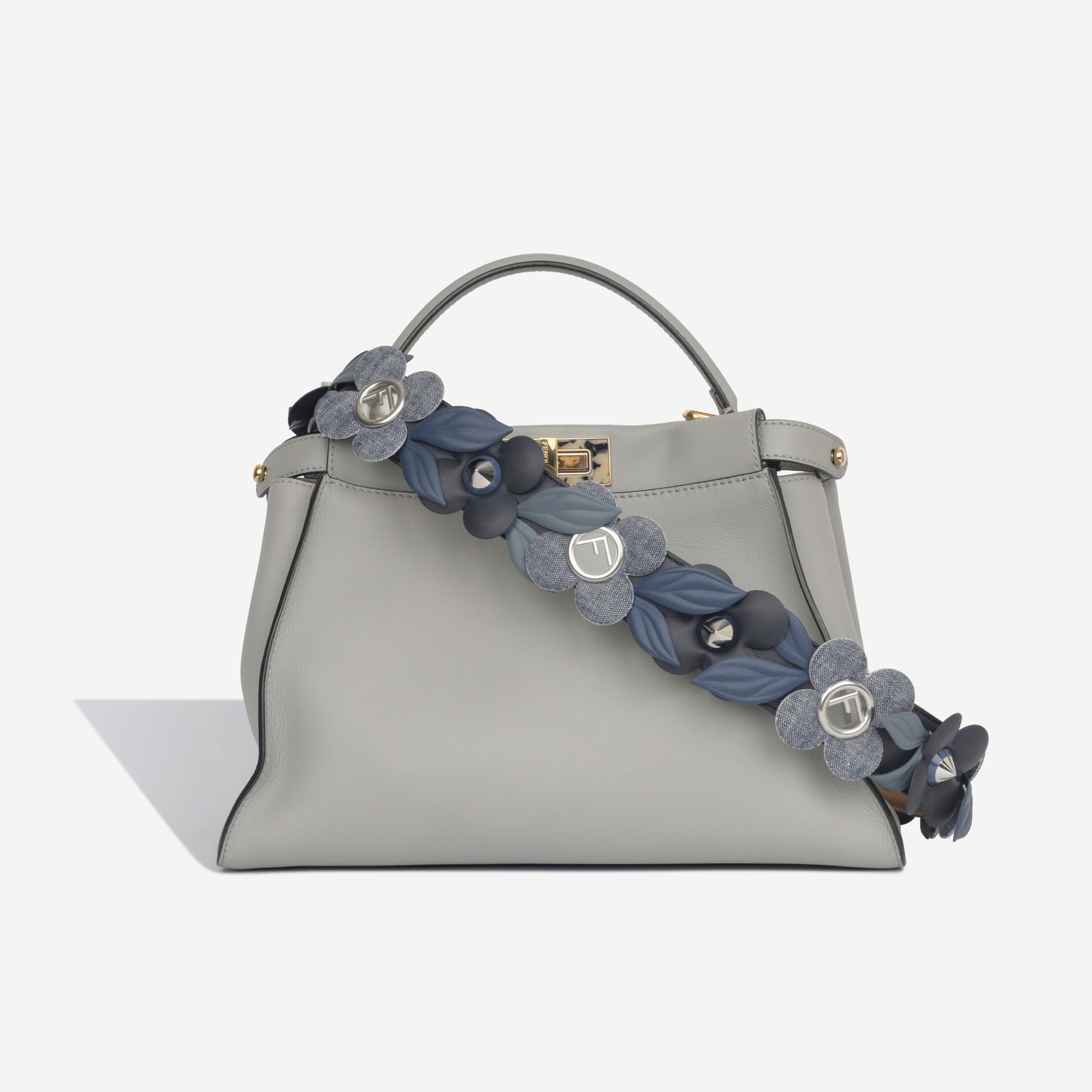 Fendi Floral Strap Crossbody Bag