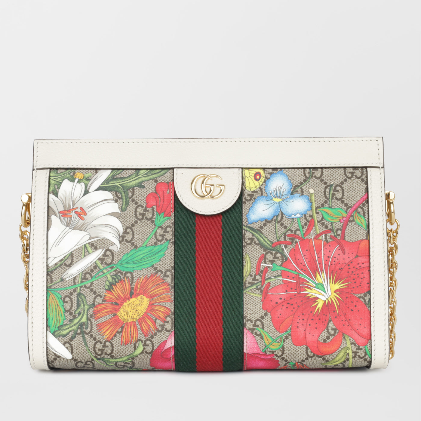 Gucci Floral Ophidia Shoulder Bag Crossbody Bag