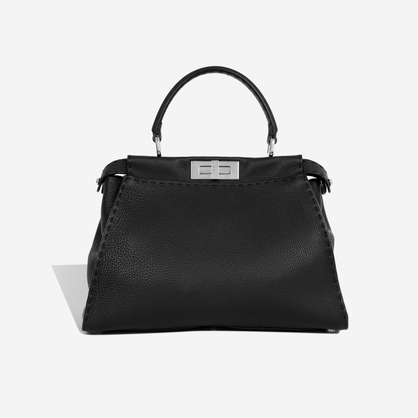 Fendi Peekaboo Tote Bag Medium Cuoio Romano Shw