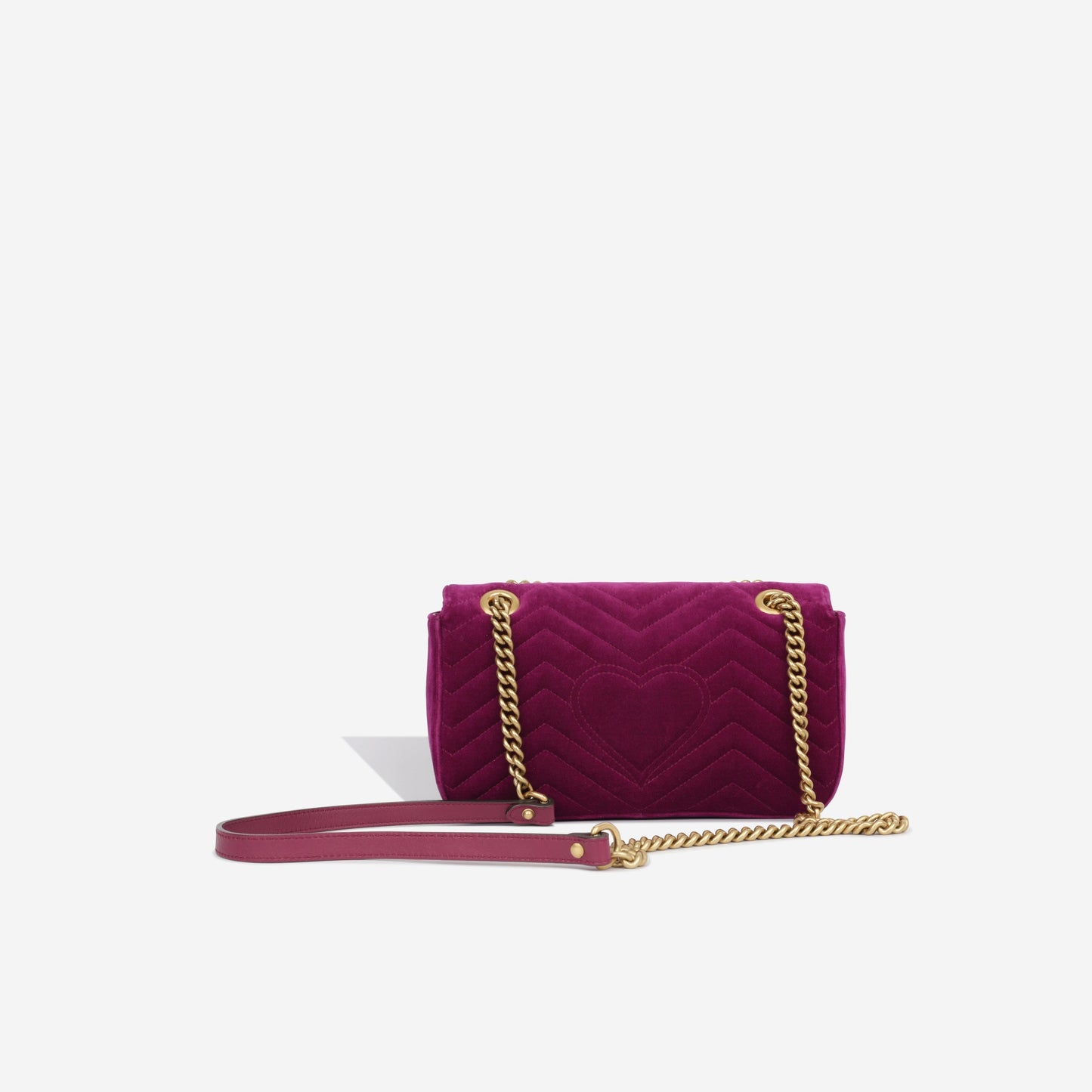Gucci Velvet Marmont Shoulder Bag