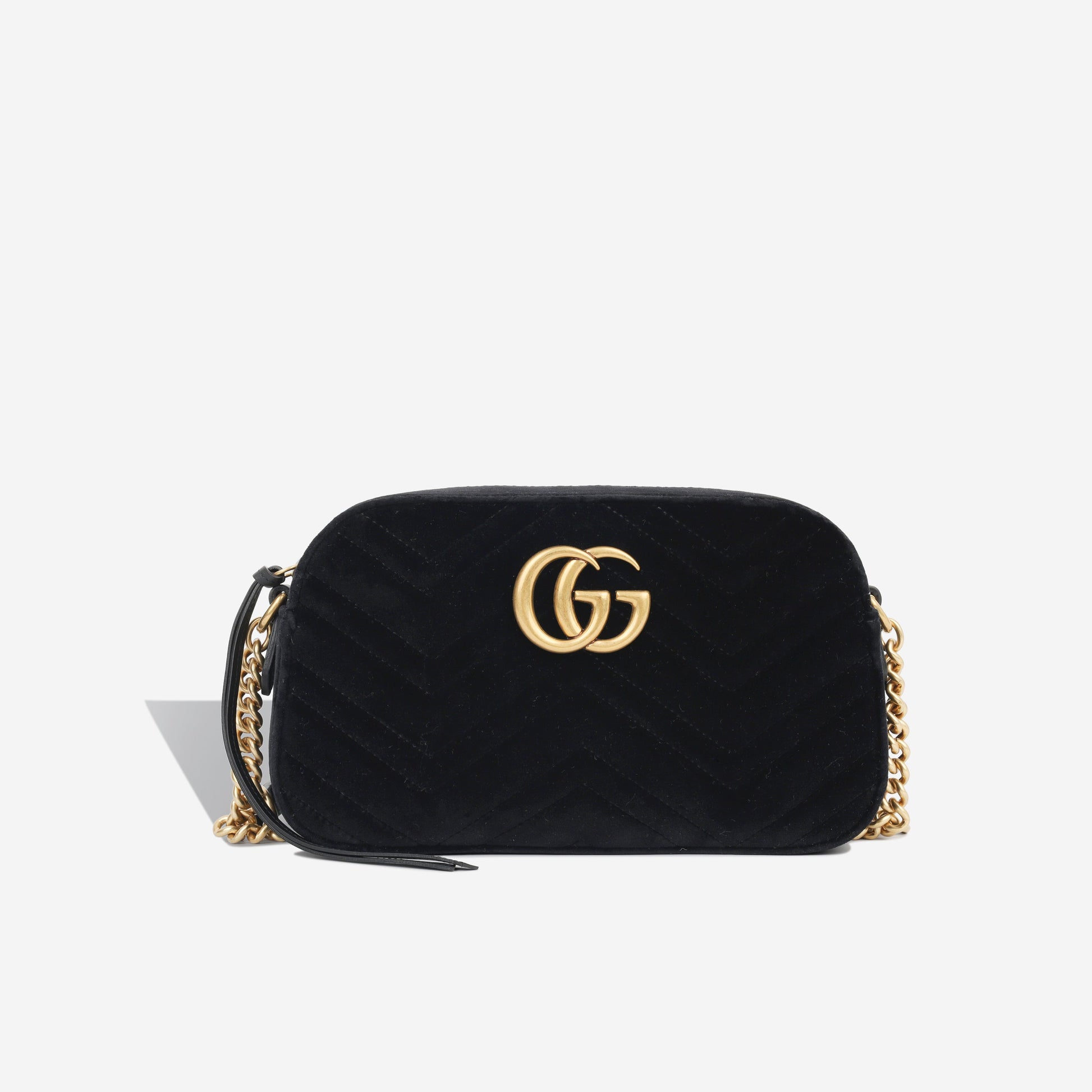 Gucci Marmont Bag Velvet Small Crossbody Bag