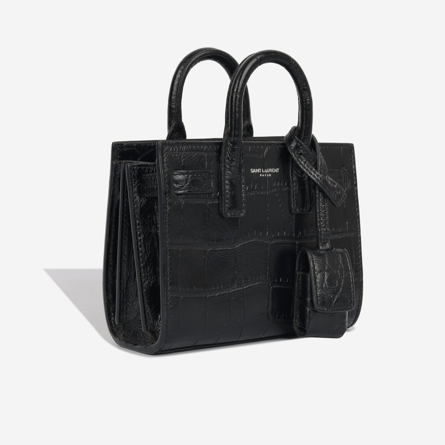 YSL Saint Laurent Sac De Jour Crossbody Bag Micro