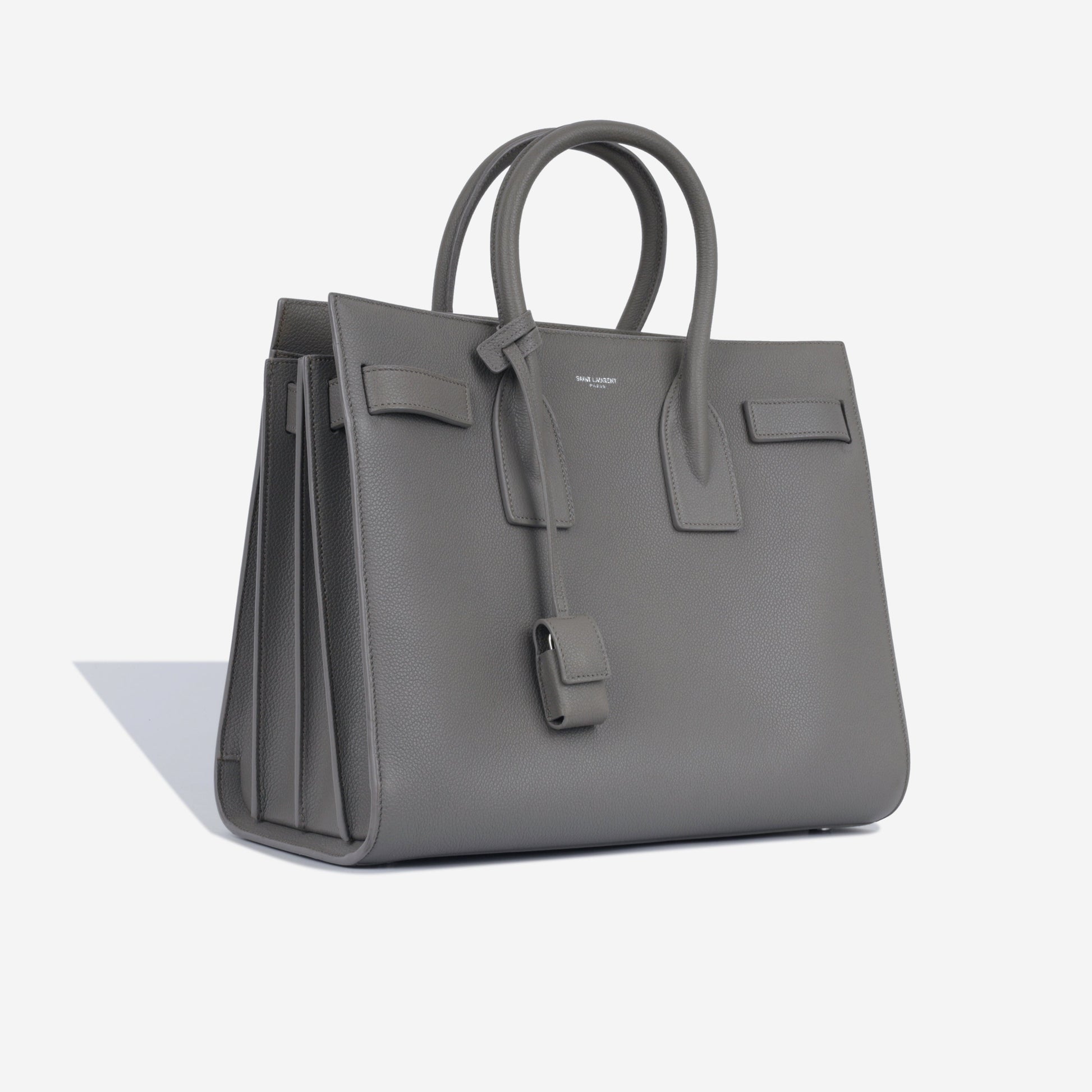 YSL Saint Laurent Sac De Jour Crossbody Bag Small Grained Calfskin Shw