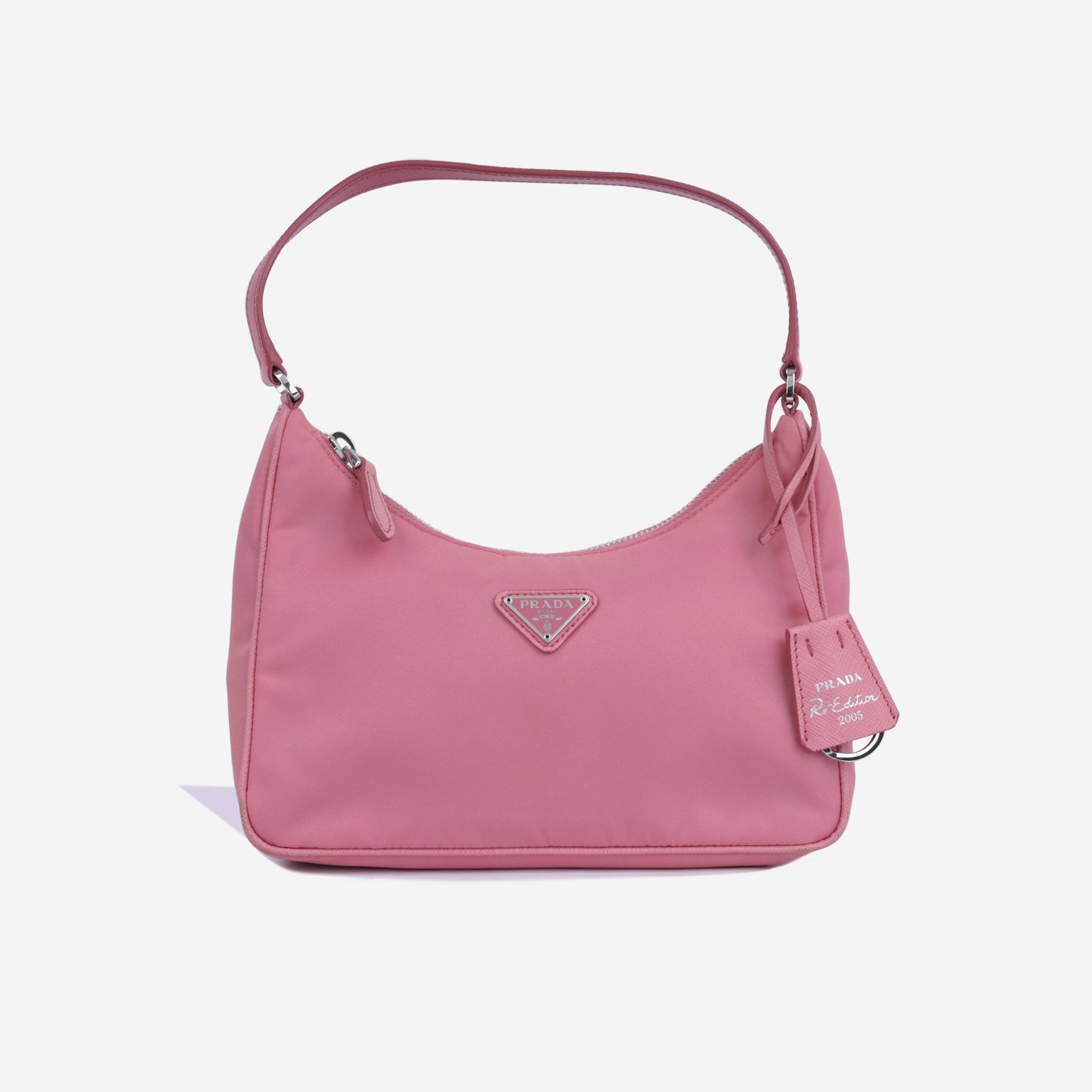 Prada Re Edition Shoulder Bag Nylon Begonia Pink Shw