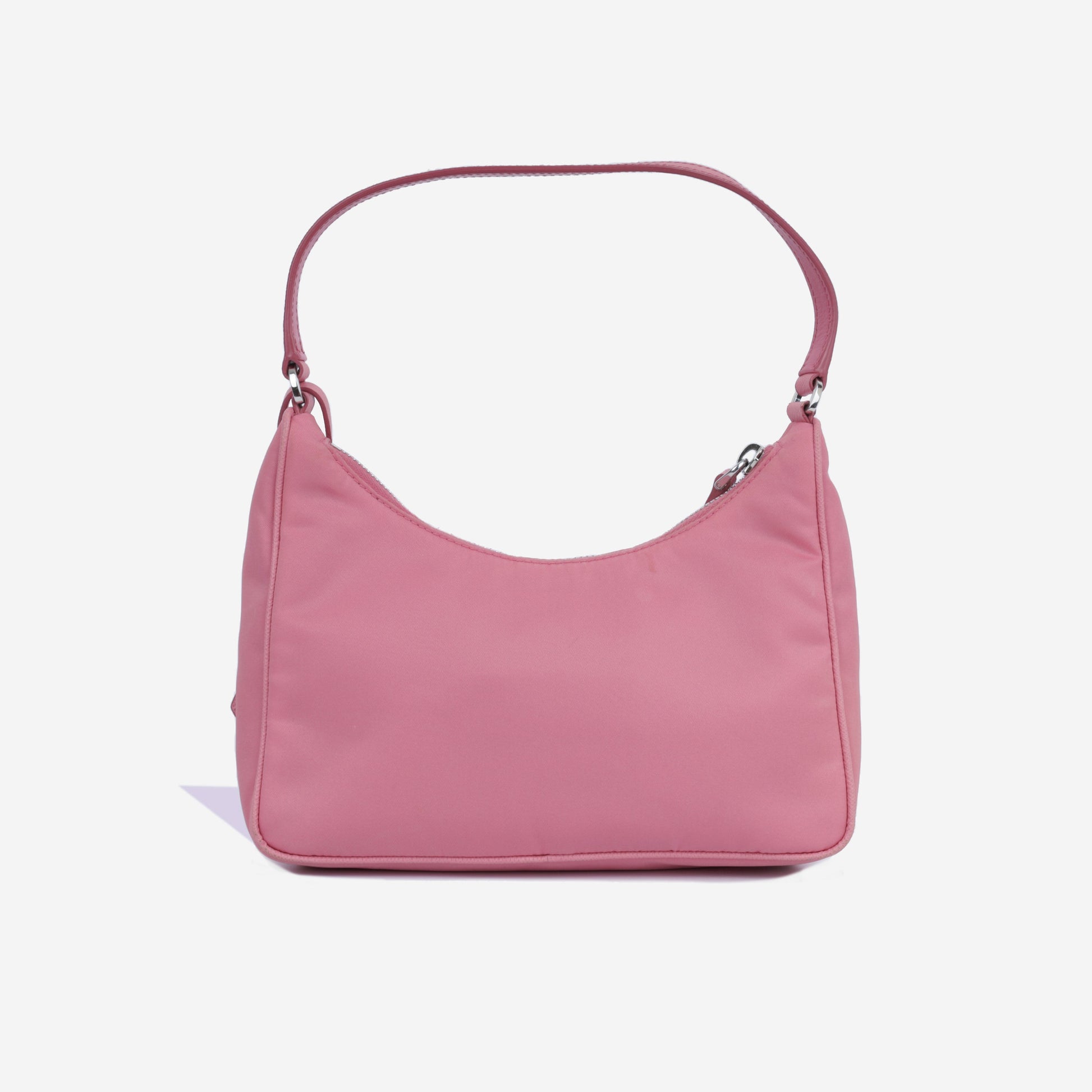 Prada Re Edition Shoulder Bag Nylon Begonia Pink Shw