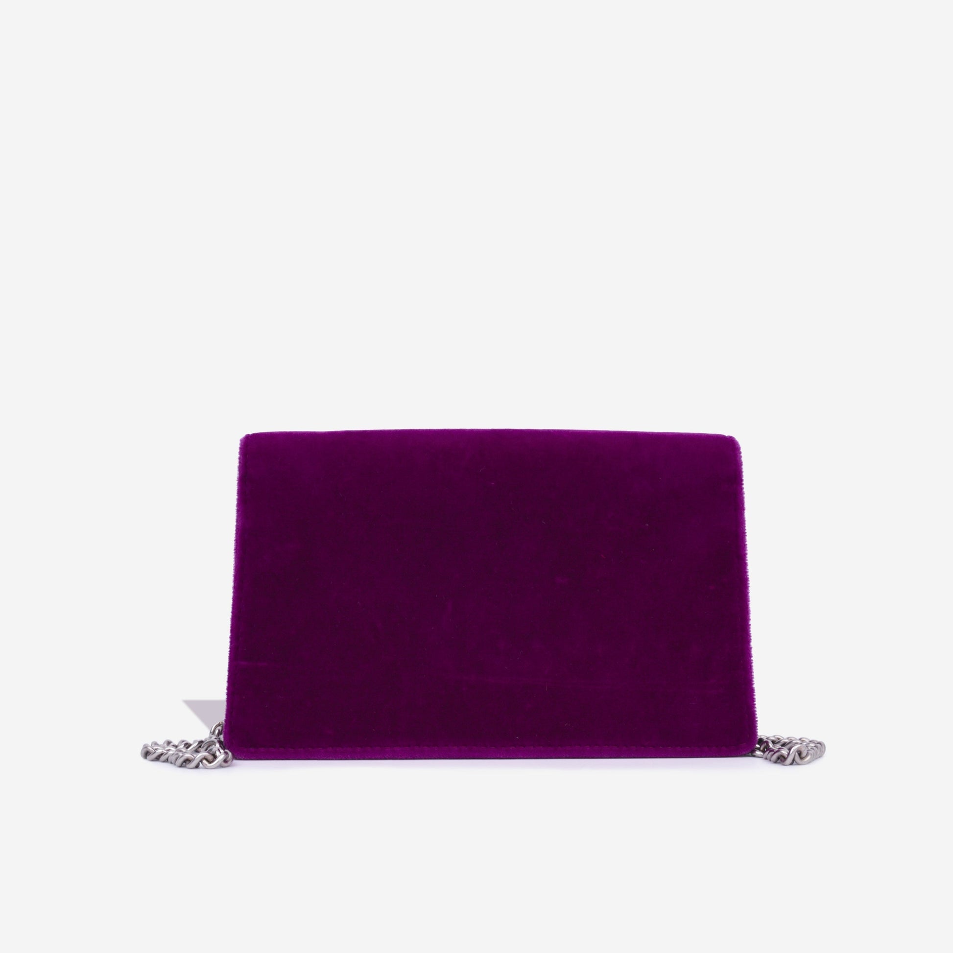 Gucci Dionysus Super Crossbody Bag Mini Purple Velvet
