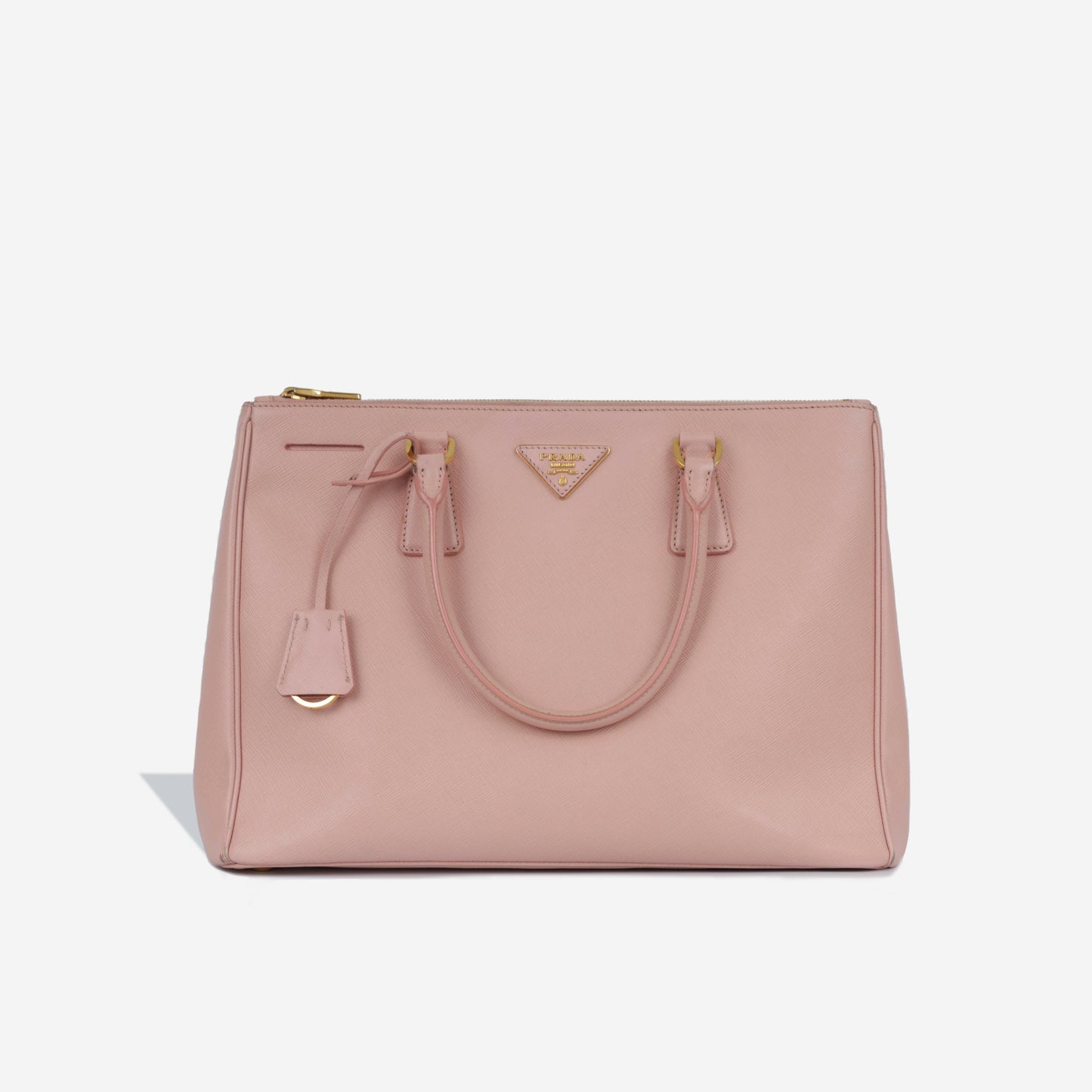 Prada Galleria Tote Bag Medium Peonia Saffiano Ghw