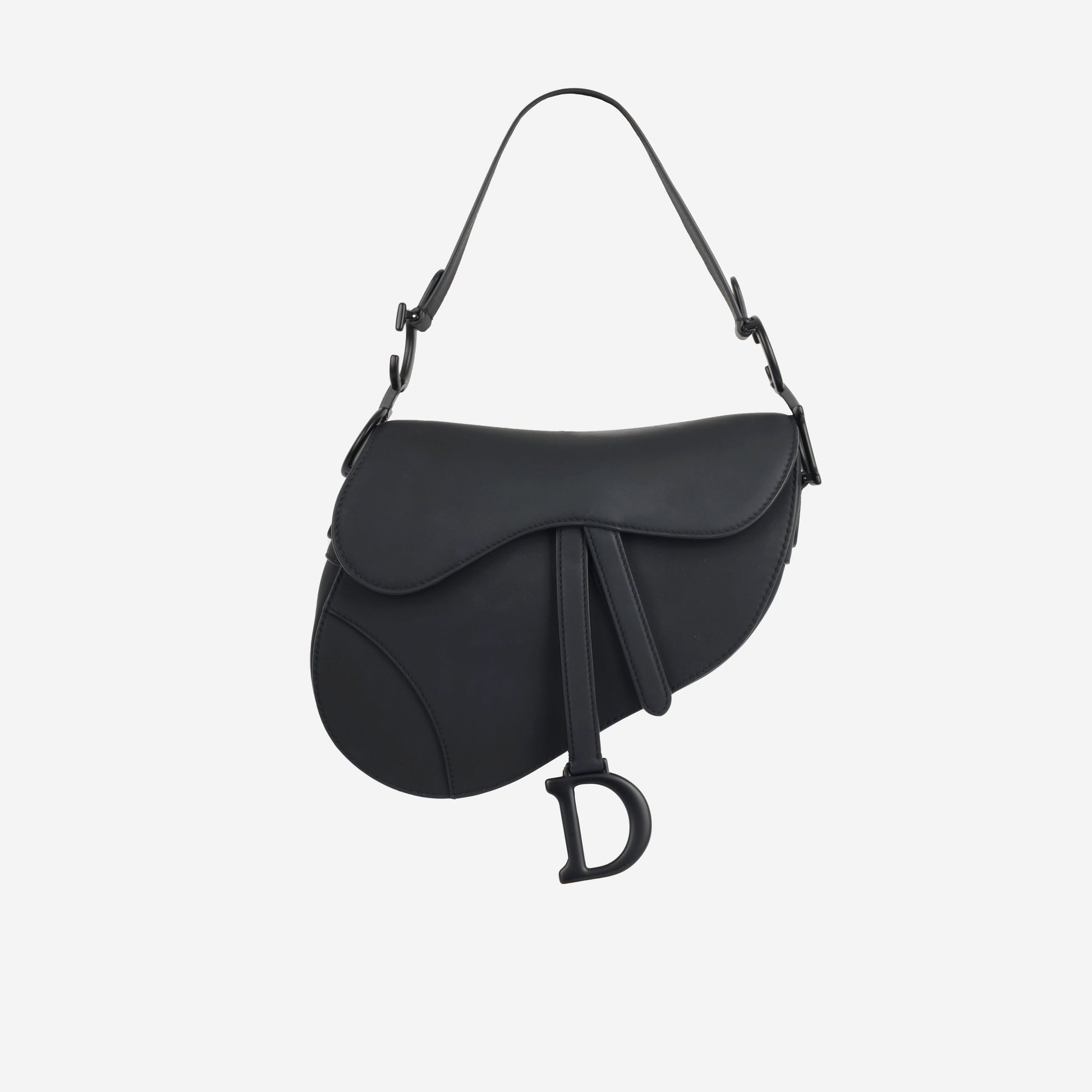 Dior Christian Ultramatte Saddle Shoulder Bag Medium