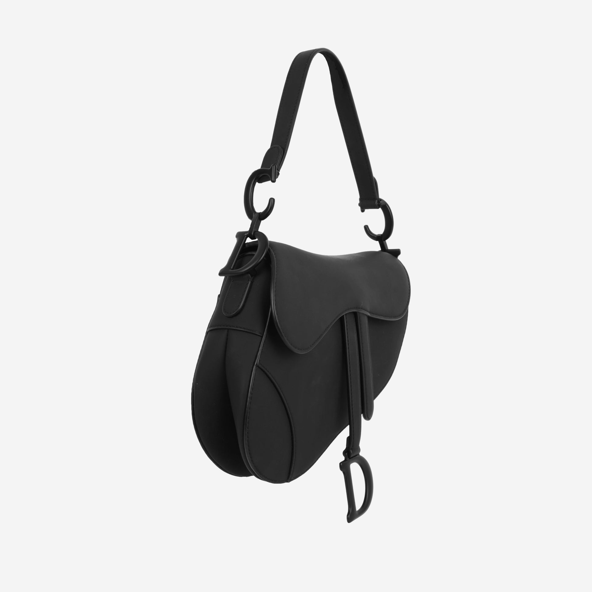 Dior Christian Ultramatte Saddle Shoulder Bag Medium