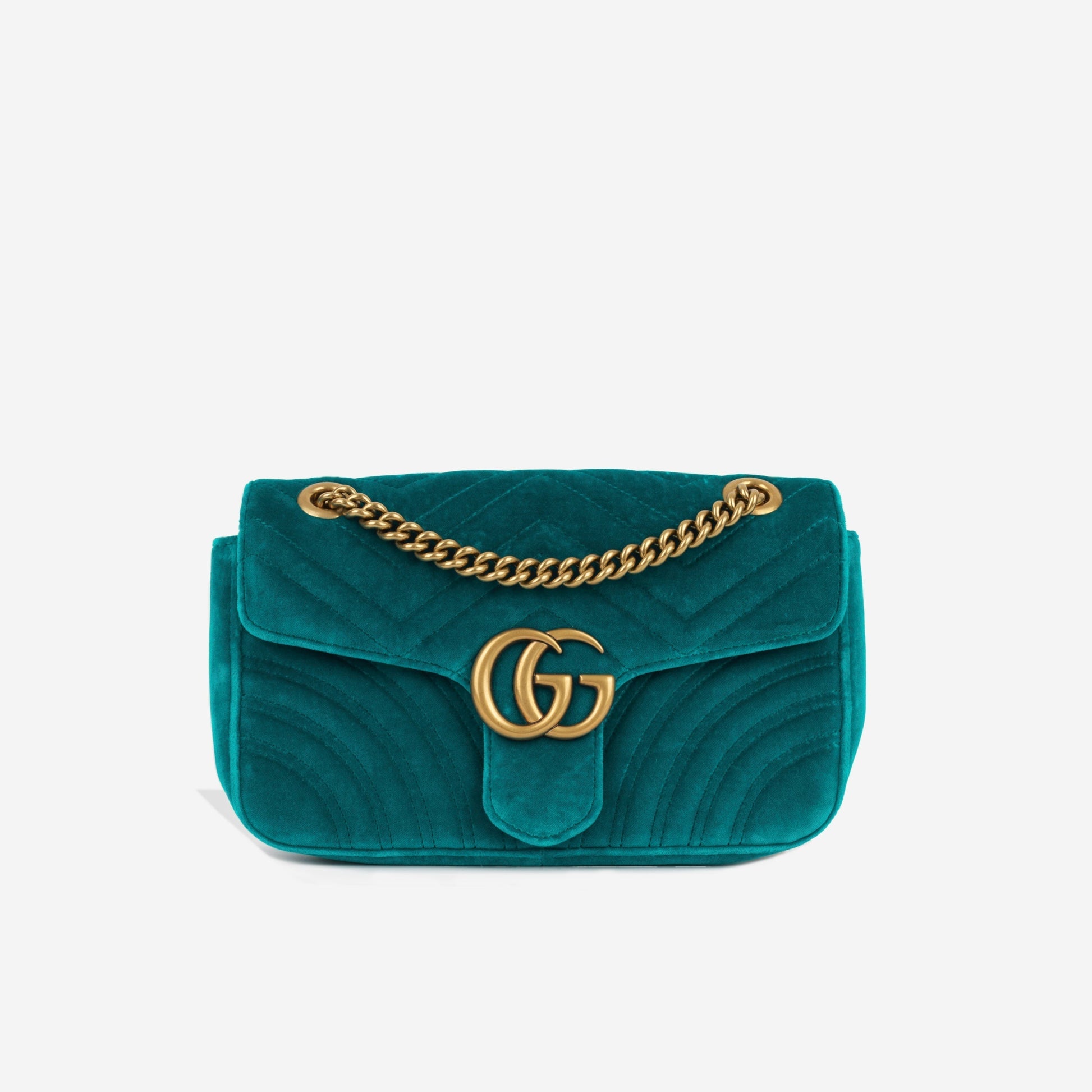 Gucci Marmont Bag Velvet Small Shoulder Bag