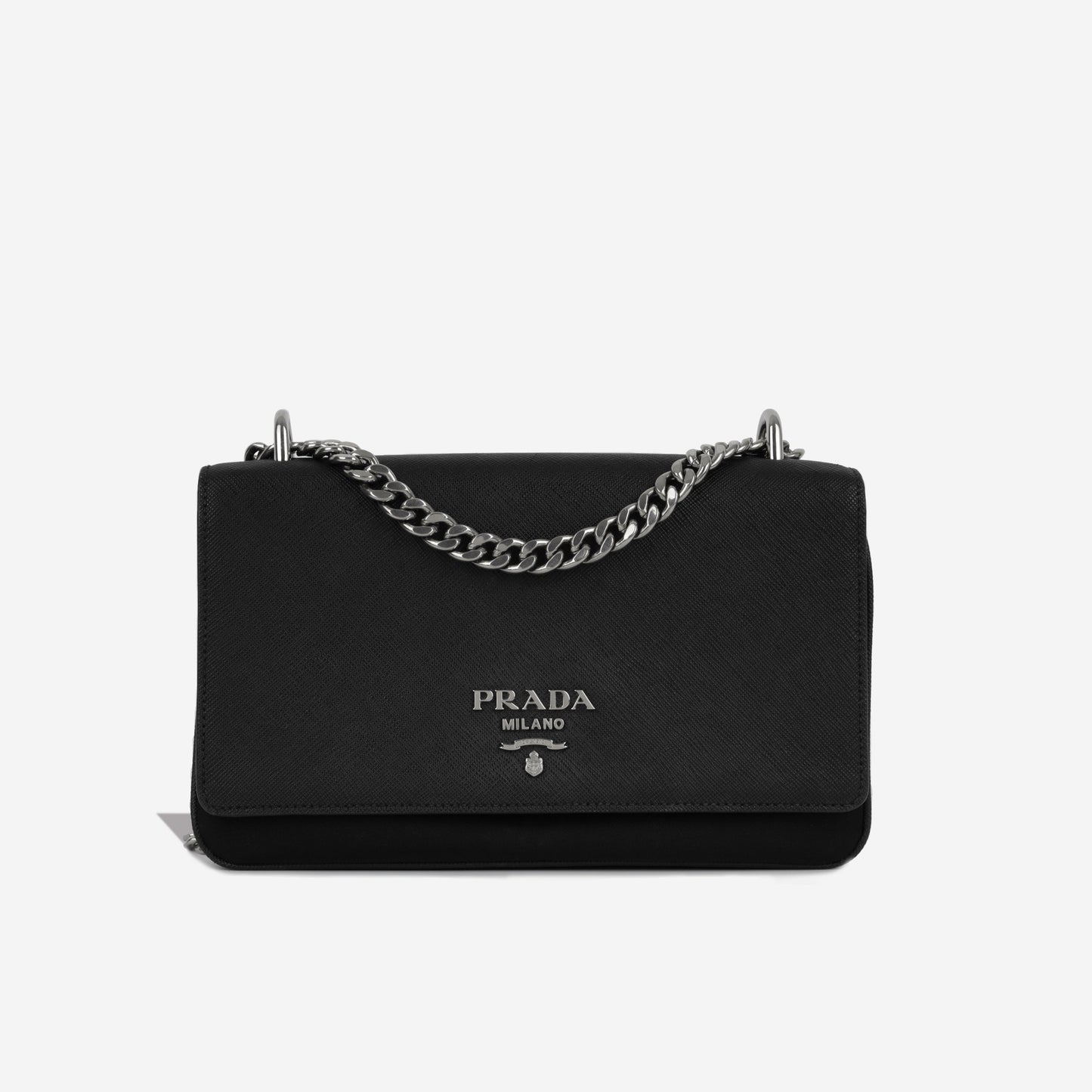 Prada Pattina Bag Flap Crossbody Bag