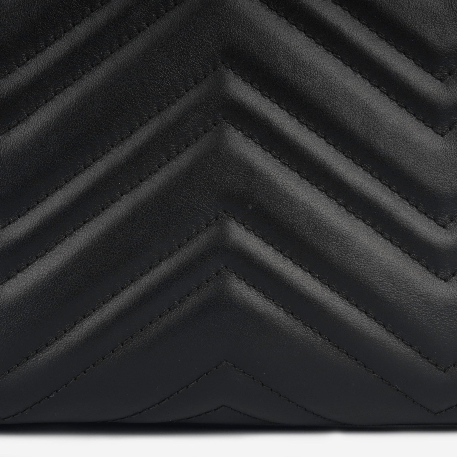 Gucci Marmont Backpack Shoulder Bag Black Ghw