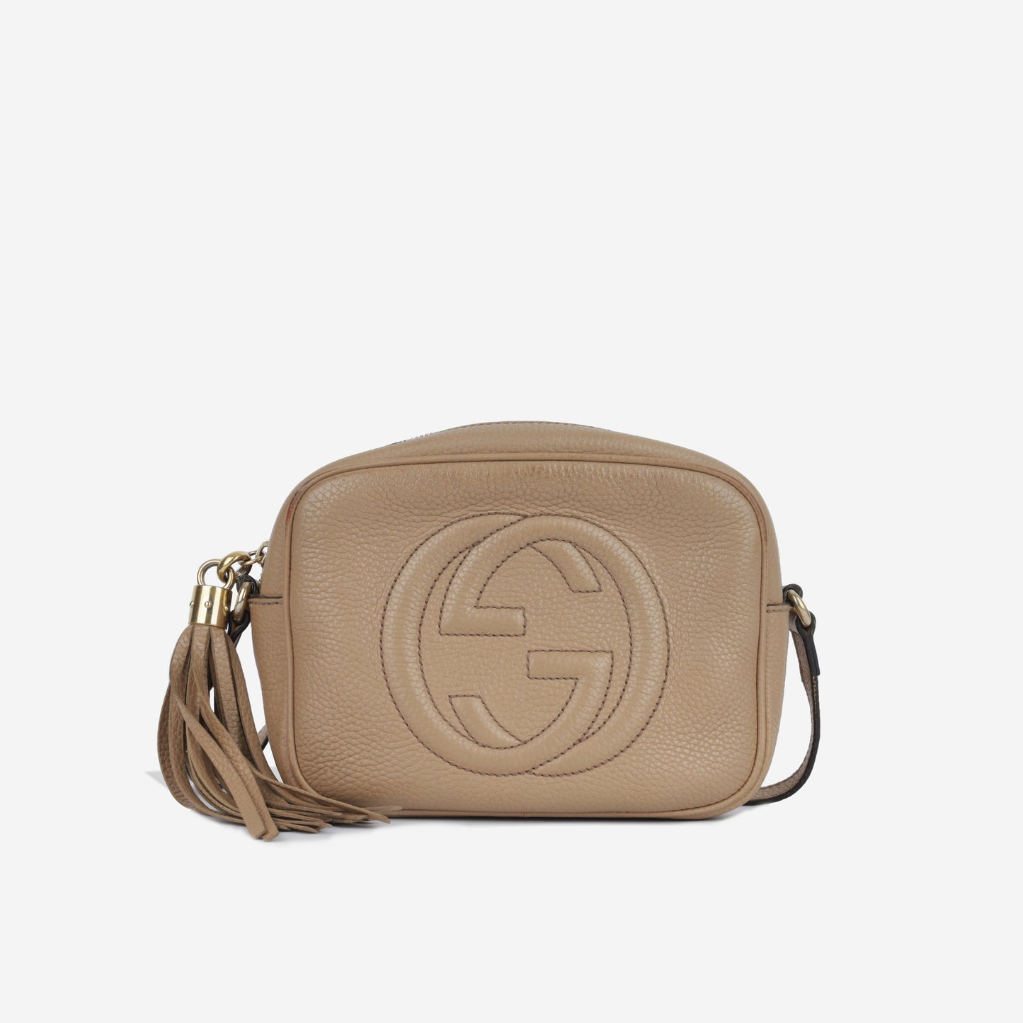 Gucci Soho Disco Crossbody Crossbody Bag Taurillon Cghw