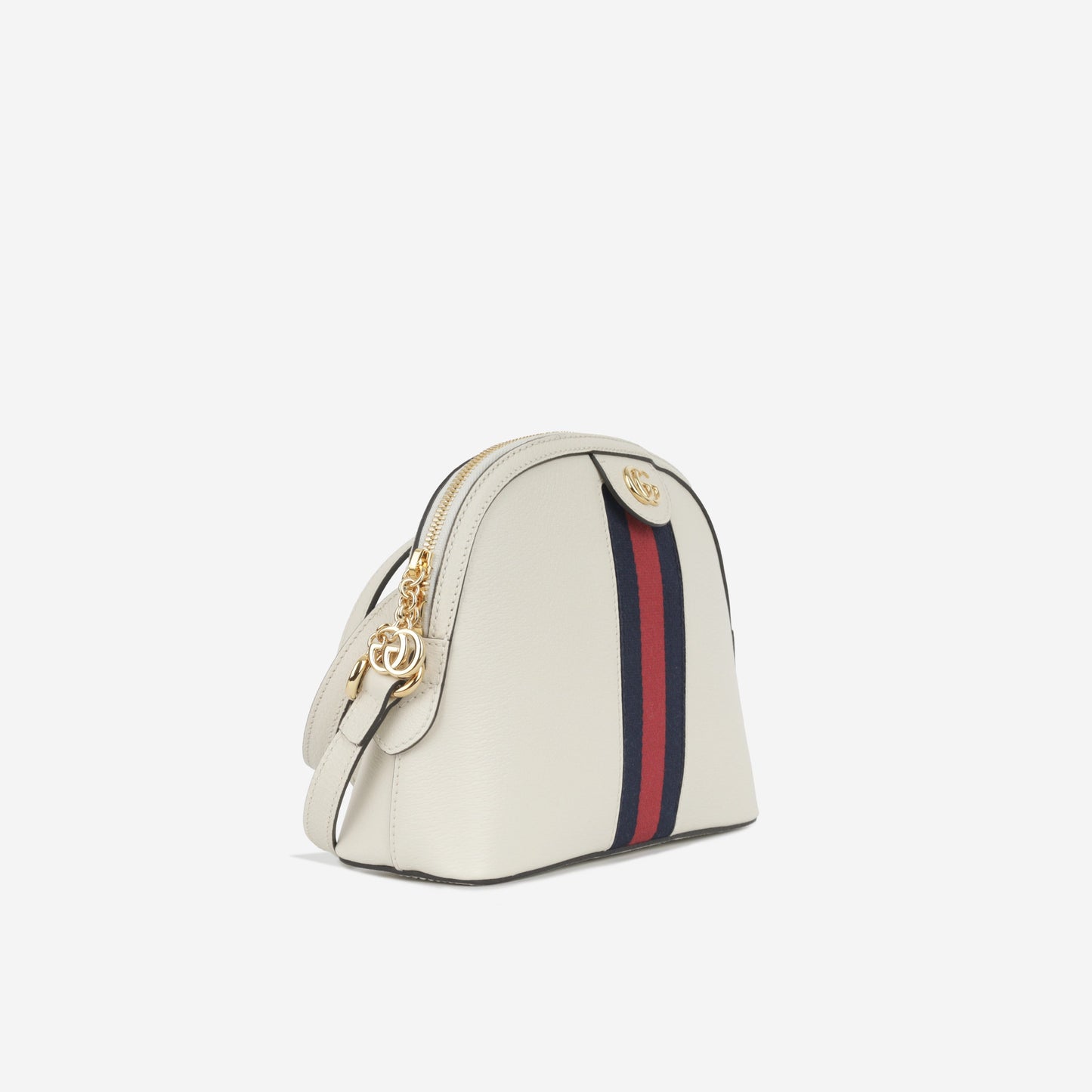 Gucci Ophidia Dome Shoulder Bag White Crossbody Bag