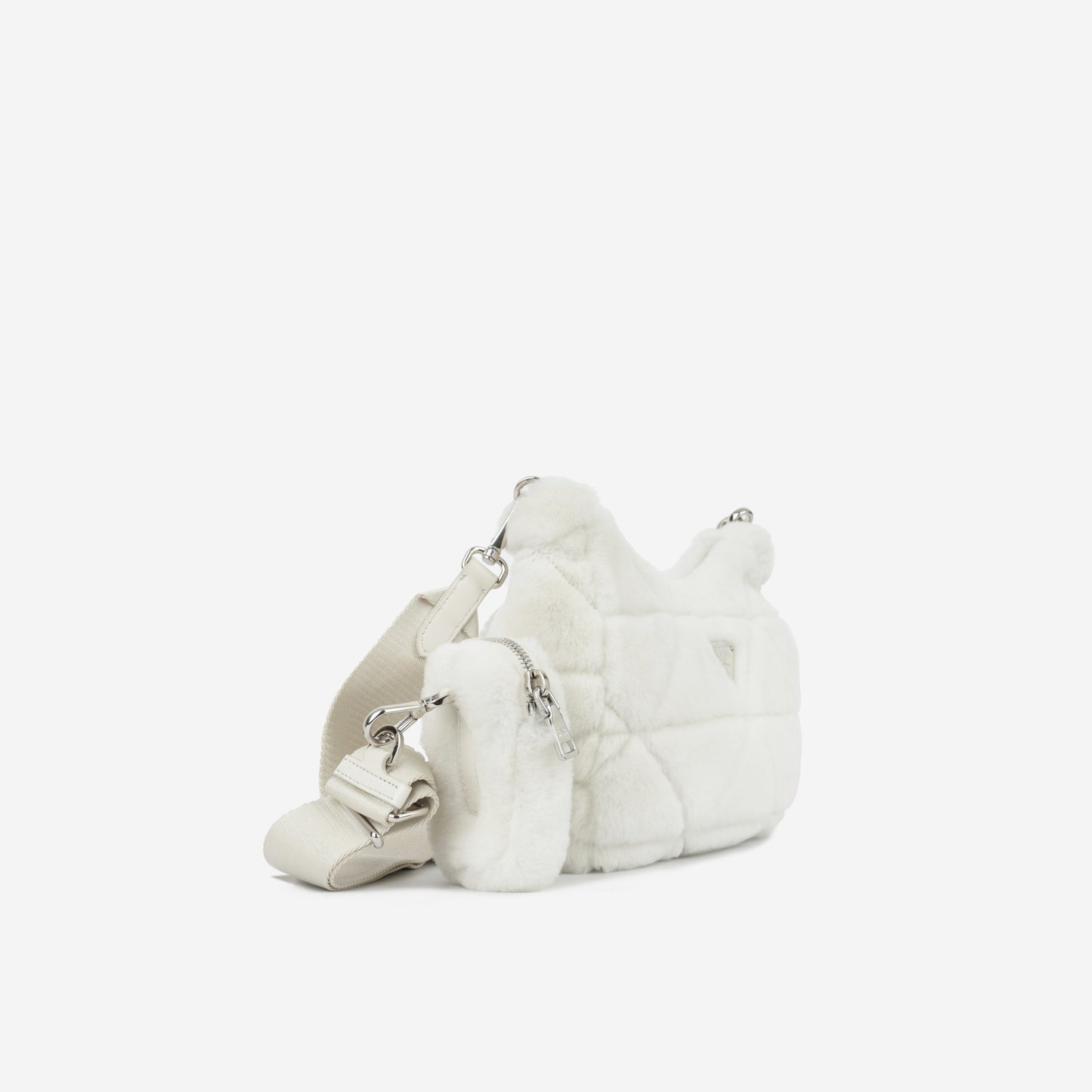 Prada Re Edition Shearling Shoulder Bag Quilted