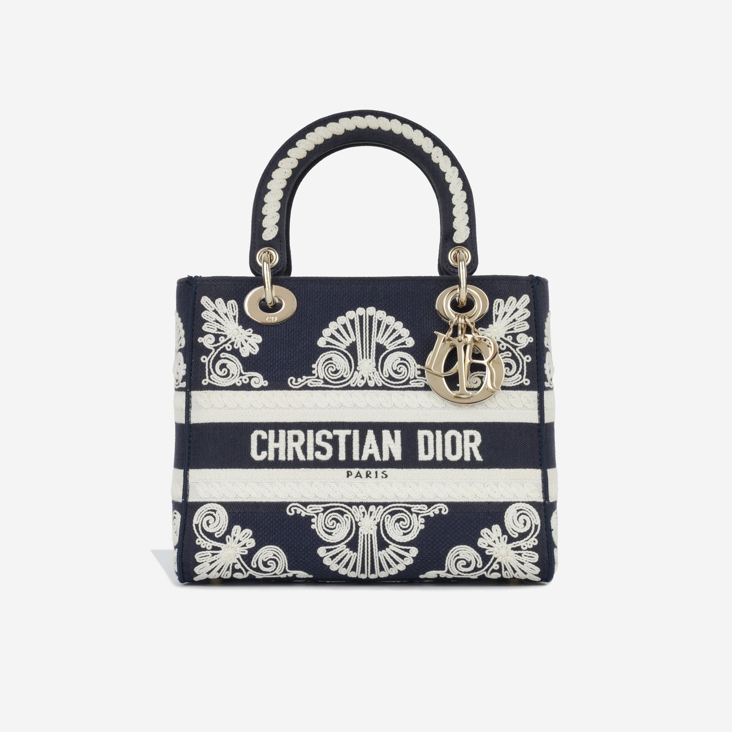 Dior Christian Lady Lite Tote Bag Medium