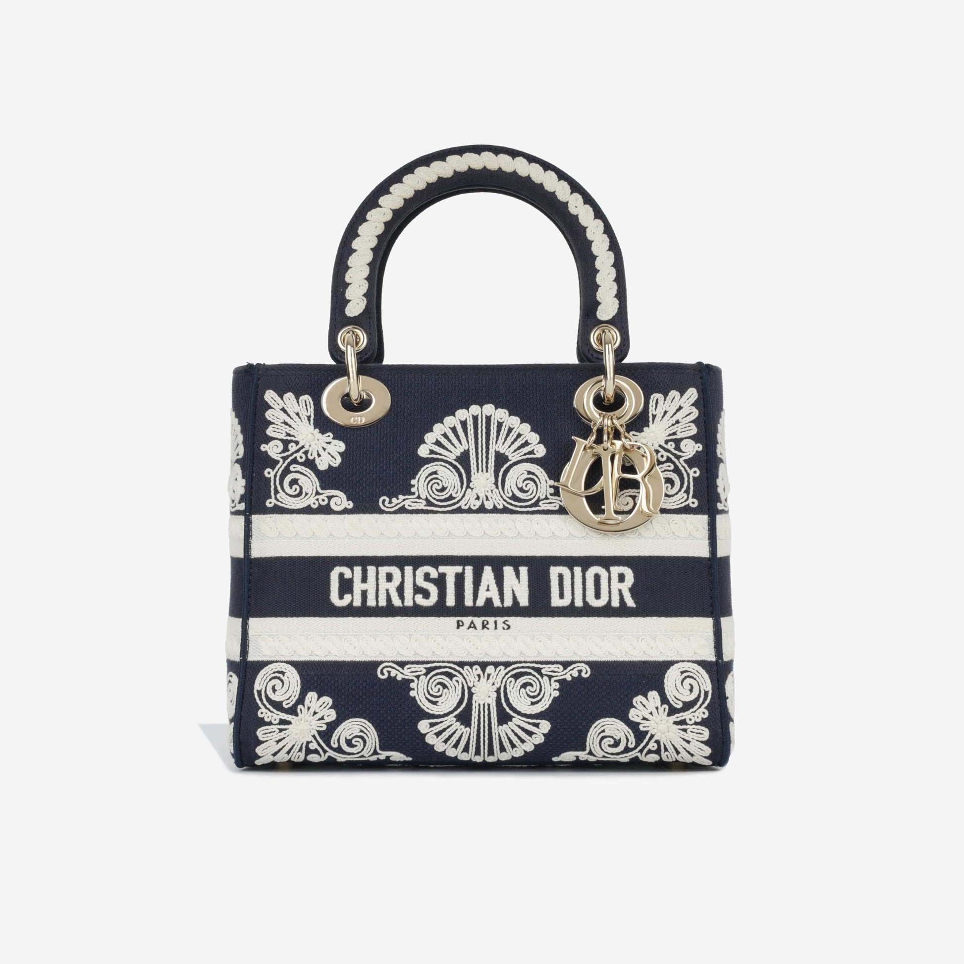 Dior Christian Lady Lite Tote Bag Medium