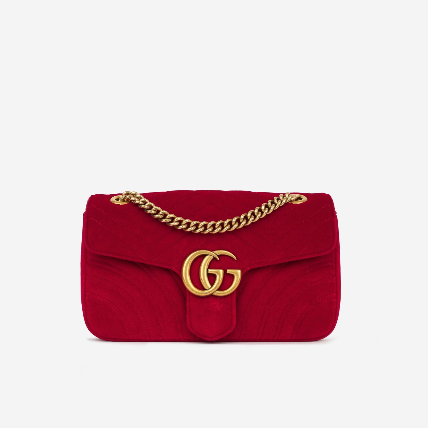 Gucci Marmont Bag Red Small Shoulder Bag