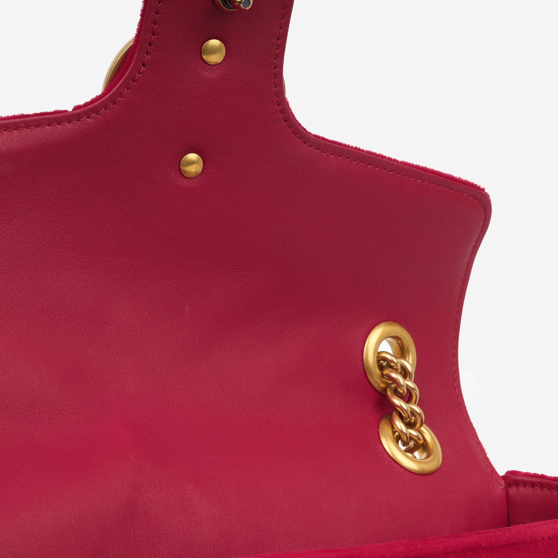 Gucci Marmont Bag Red Small Shoulder Bag