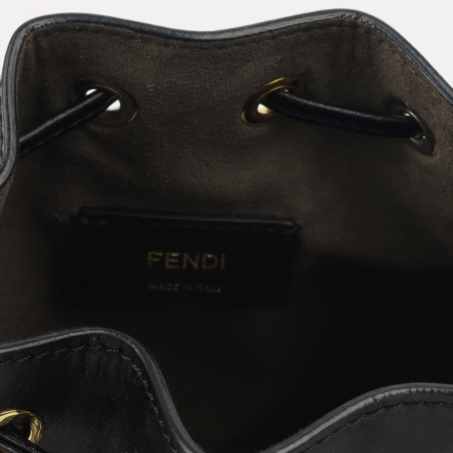 Fendi Mon Tresor Bag Mini Bucket Shoulder Bag With Ffstuds Mhw