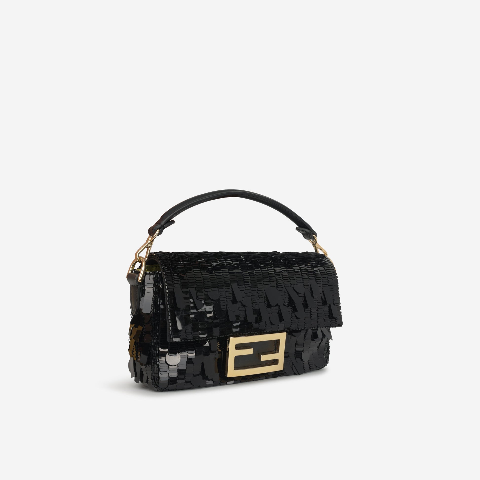 Fendi Baguette Shoulder Bag Mini Chain