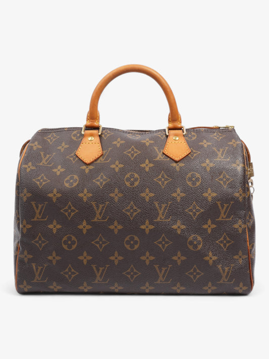 Louis Vuitton Speedy 30 Coated Monogram Canvas Coated Canvas Apparel