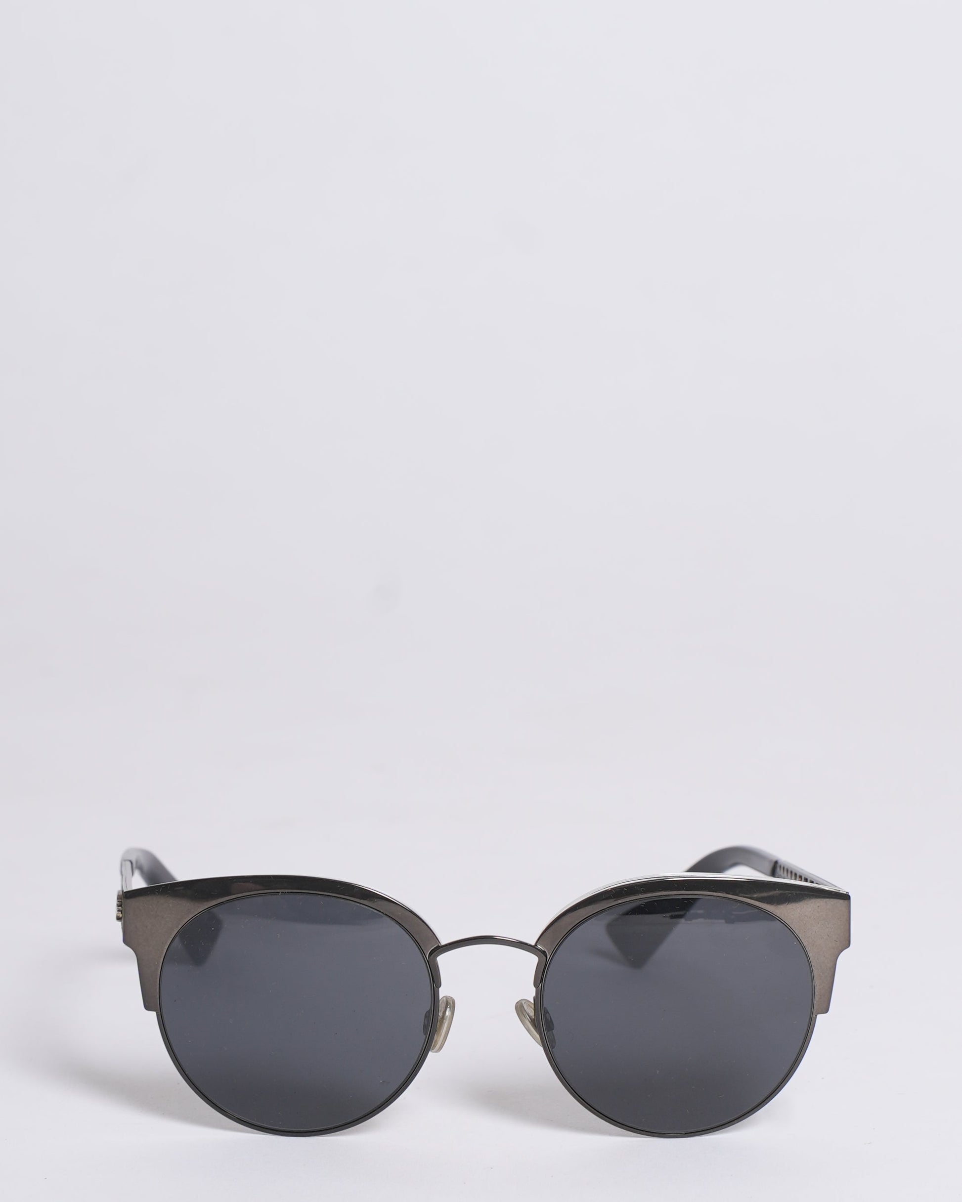 Dior Handbag New Round Sunglasses In Black