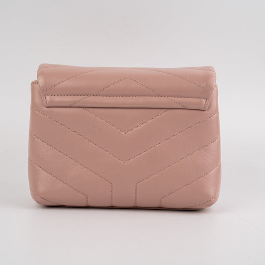 YSL Saint Laurent Lou Lou Crossbody Bag Pink Toy Pink Crossbody Bag