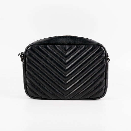 YSL Saint Laurent Lou Camera Bag Black Travel Bag