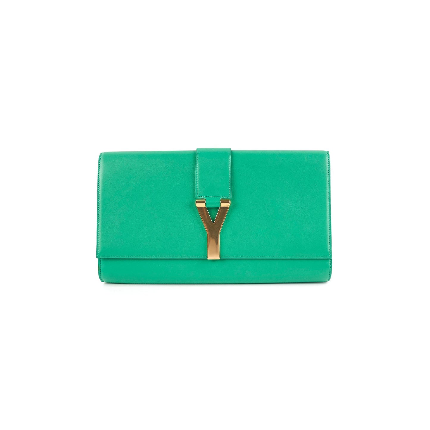 YSL Saint Laurent Clutch Green Clutch Bag