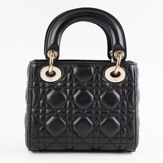 Dior Item Lady Crossbody Bag Black Mini