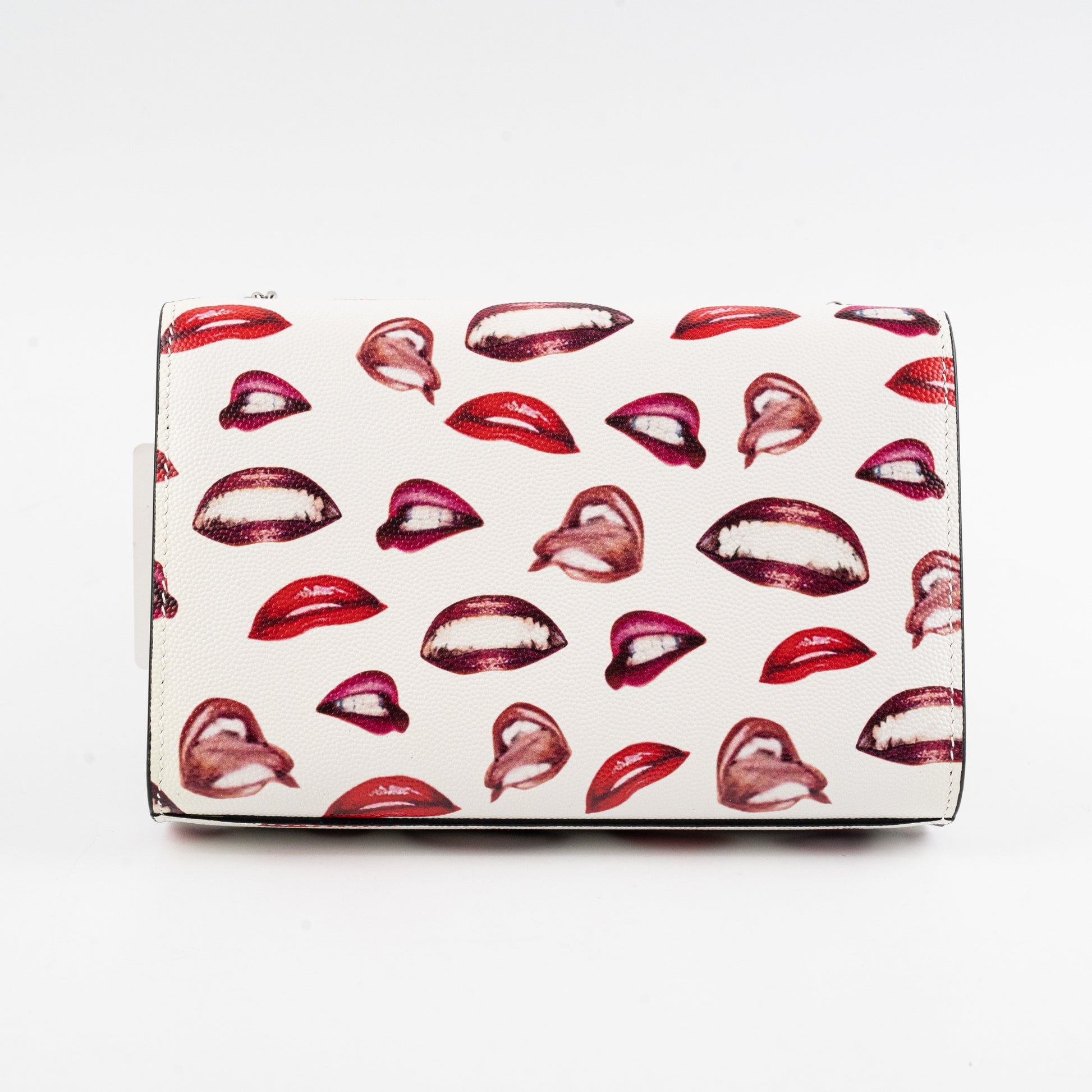 YSL Saint Laurent Kate Crossbody Bag White Small
