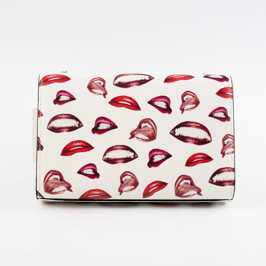 YSL Saint Laurent Kate Crossbody Bag White Small