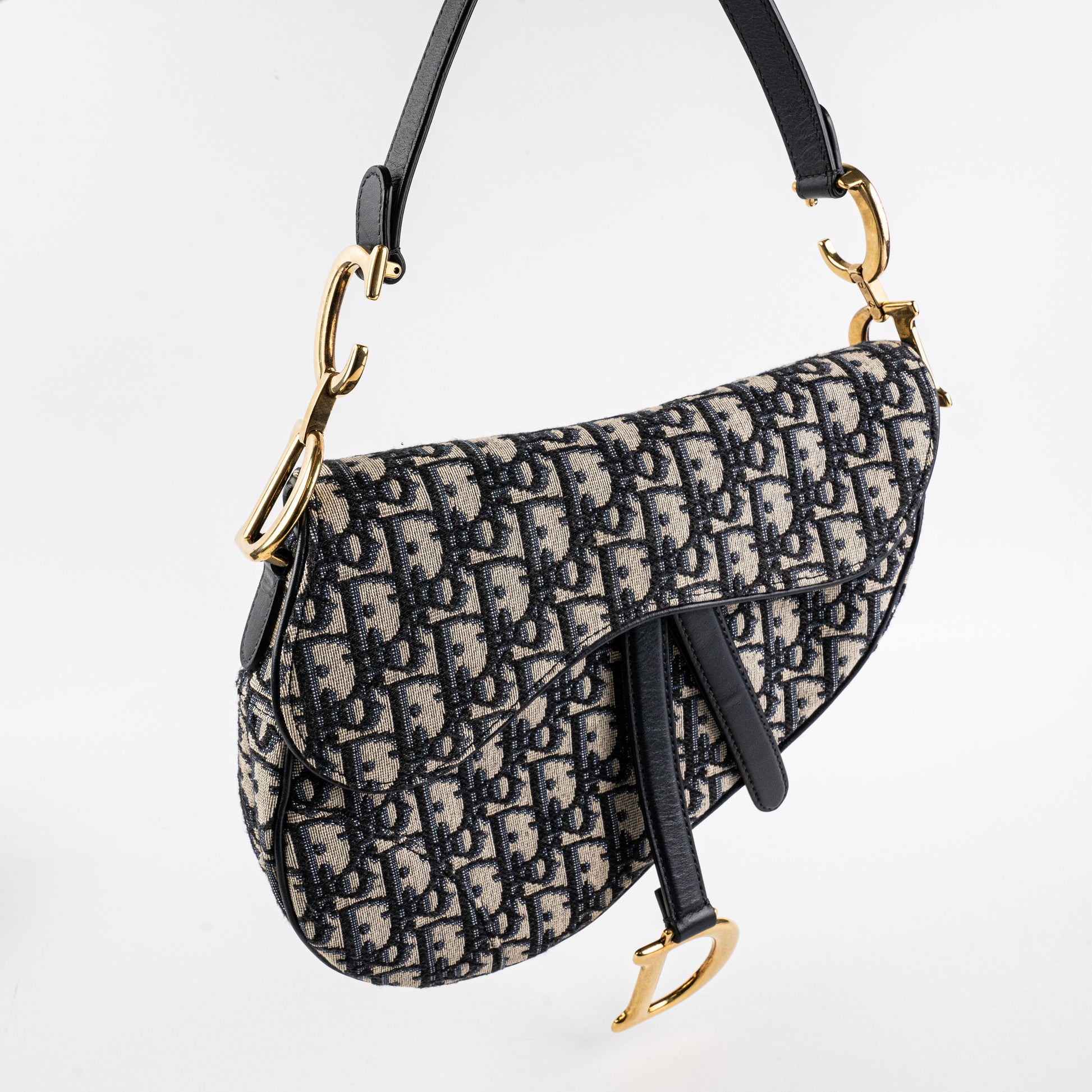 Dior Christian Saddle Oblique Shoulder Bag