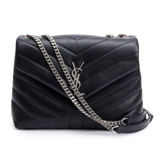 YSL Saint Laurent Small Loulou Shoulder Bag Leather Quilted Bag 58296