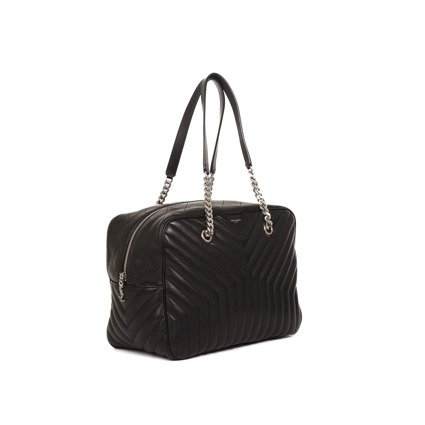YSL Saint Laurent Joan Bowling Bag Matelasse Travel Bag