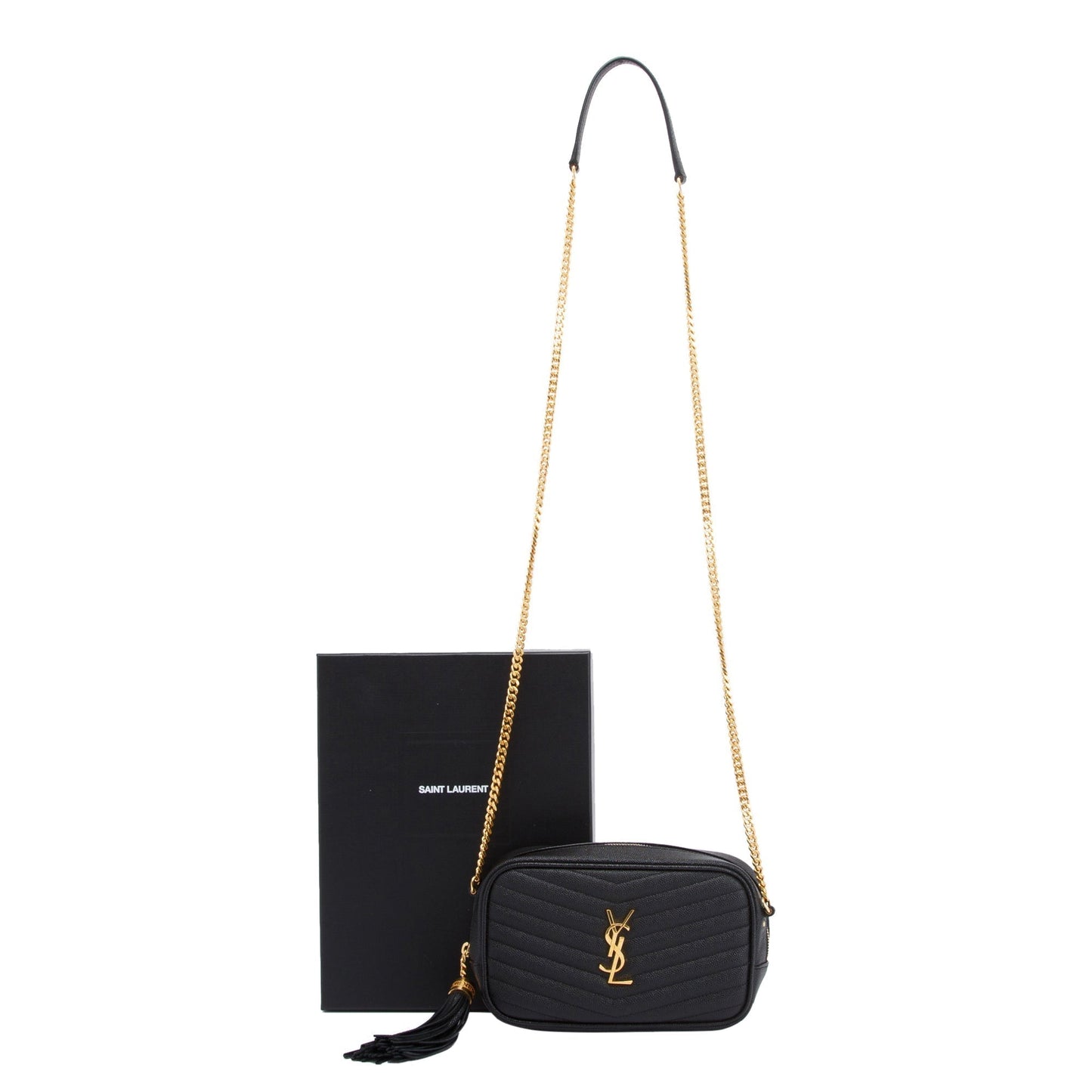 YSL Saint Laurent Lou Camera Bag Mini Crossbody Bag Box 41992