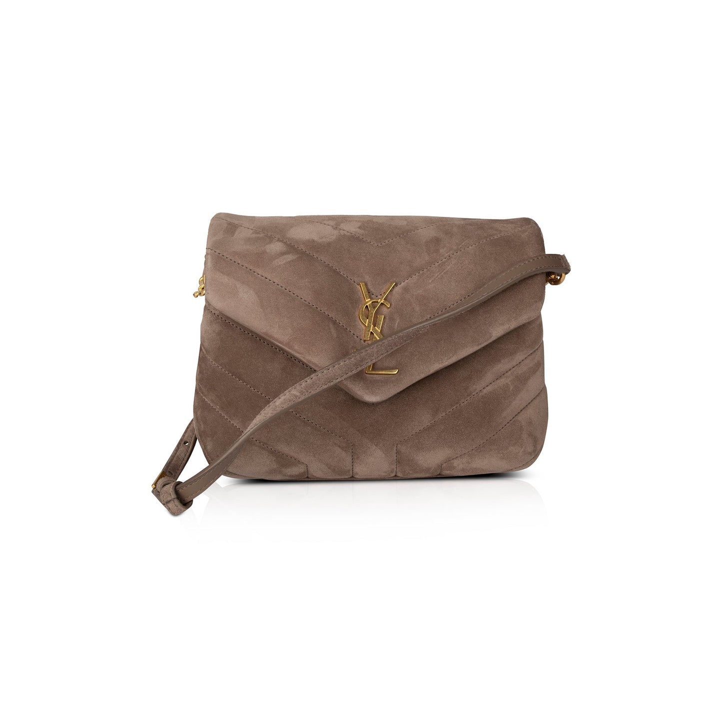 YSL Saint Laurent Toy Loulou Crossbody Bag Suede Bag 39684