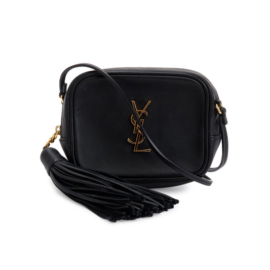 YSL Saint Laurent Nappa Blogger Bag Leather Monogram Travel Bag