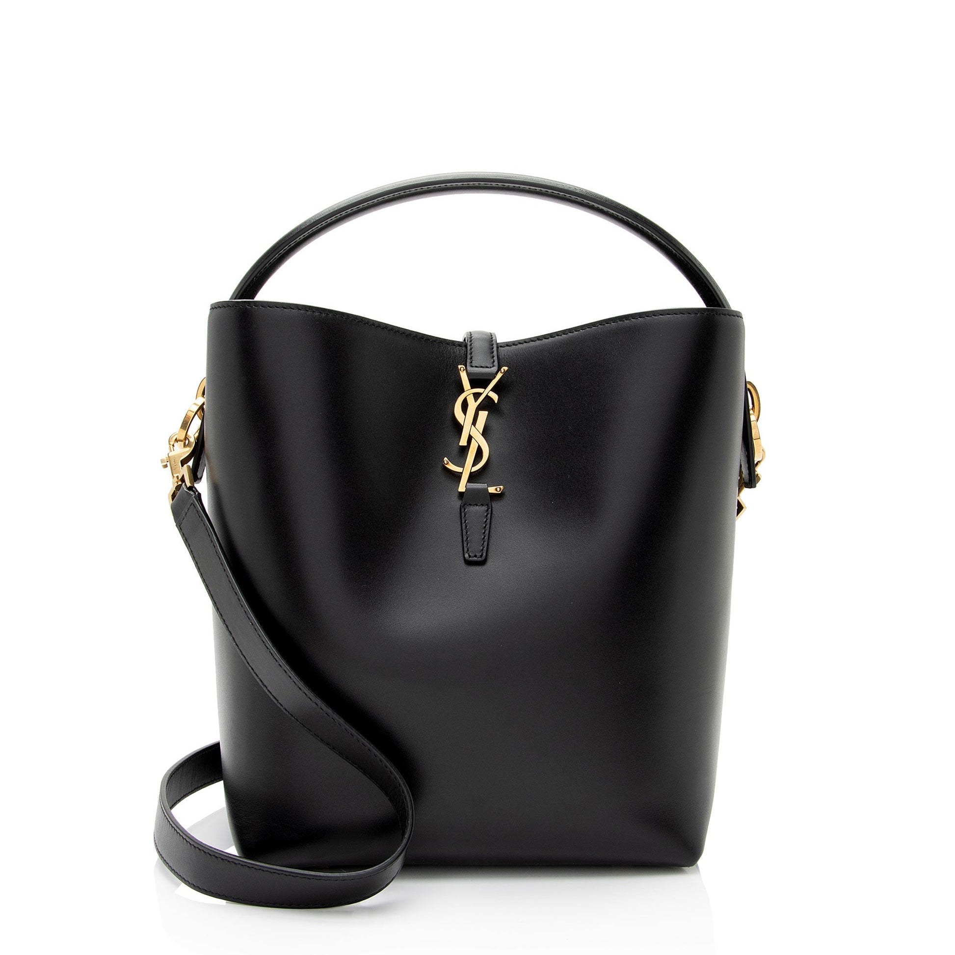 YSL Saint Laurent Saint Laurent Trending Calfskin Le Bag Shf Monogram Bucket Bucket Bag
