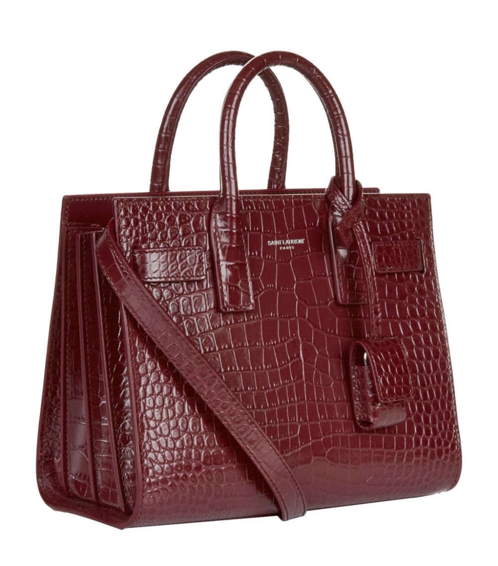 YSL Saint Laurent YSL Saint Sac De Jour Baby In Travel Bag Shiny Leather