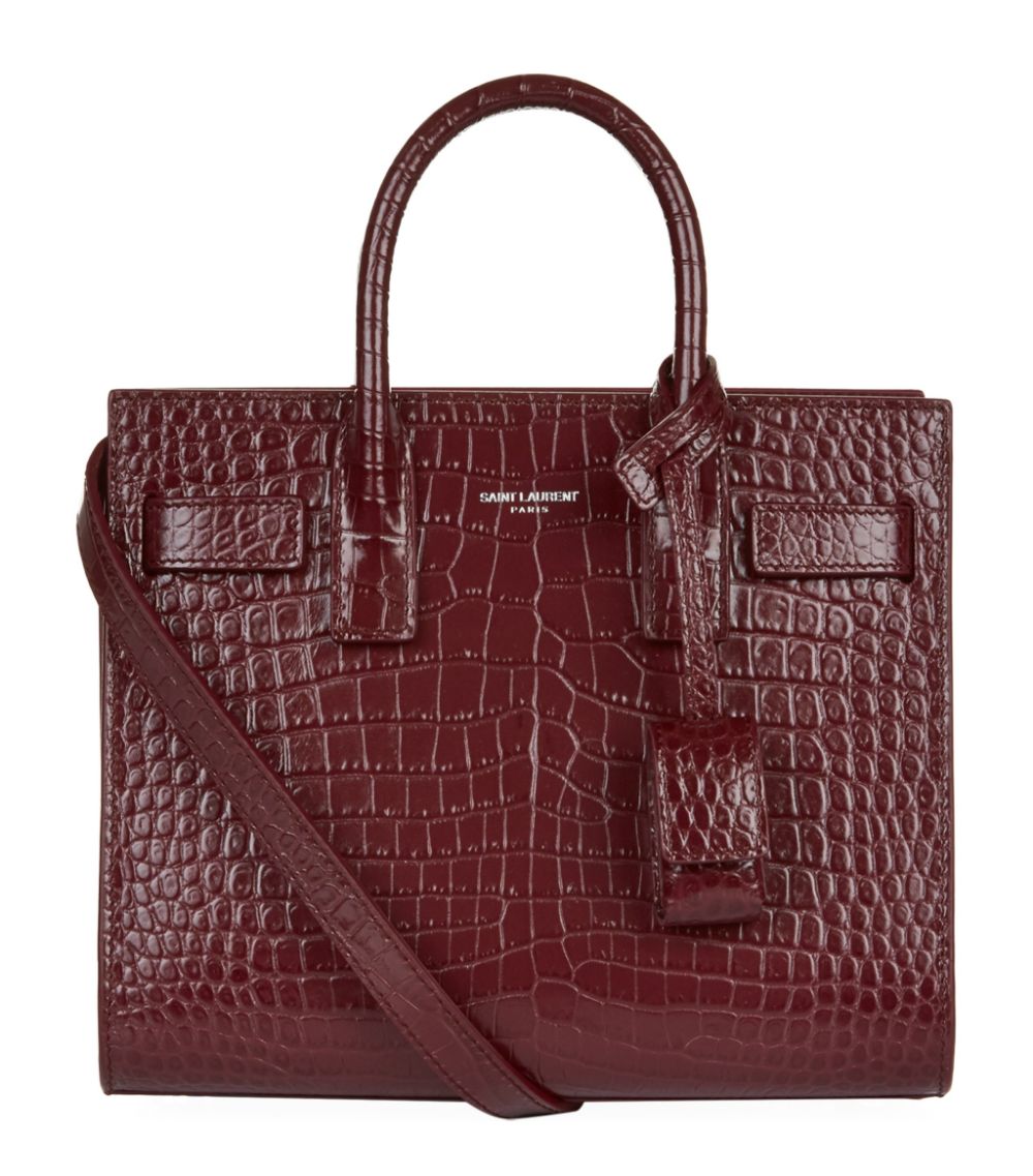 YSL Saint Laurent YSL Saint Sac De Jour Baby In Travel Bag Shiny Leather