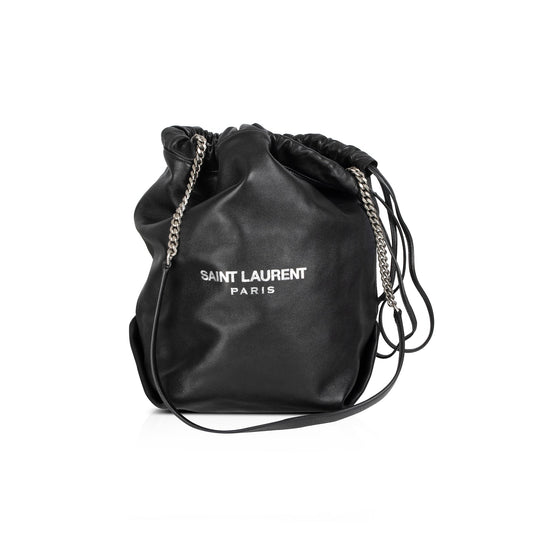 YSL Saint Laurent Teddy Bag Large Bucket Bucket Bag
