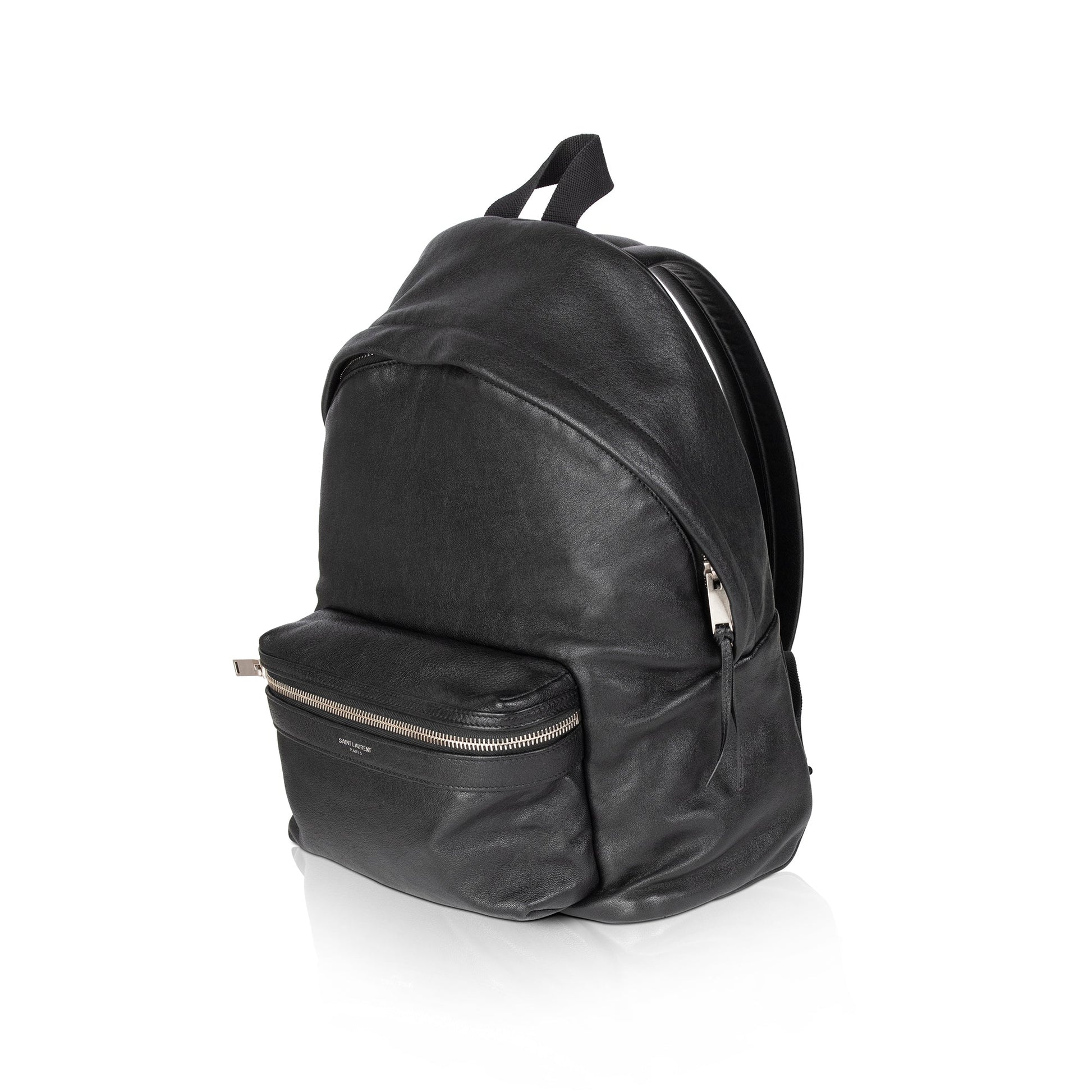 YSL Saint Laurent City Backpack Leather