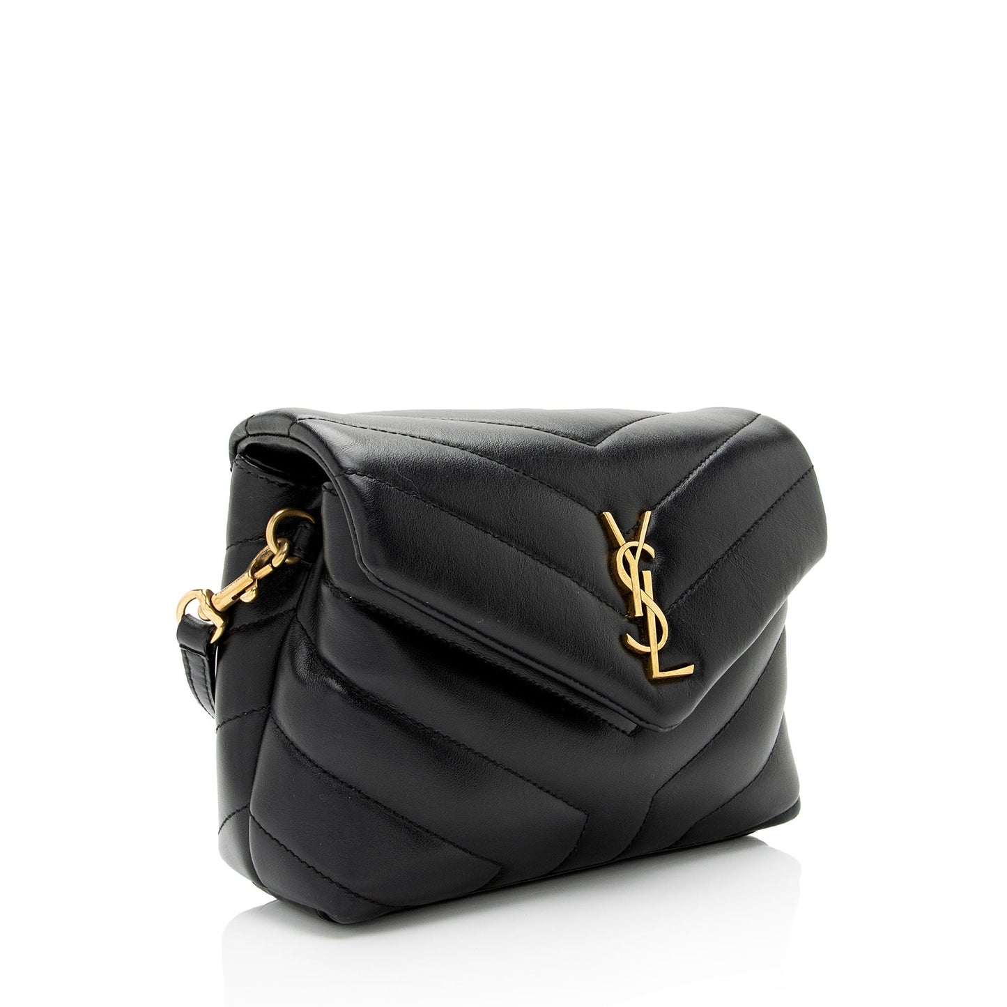 YSL Saint Laurent Saint Laurent Trending Calfskin Loulou Toy Crossbody Matelasse Monogram Crossbody