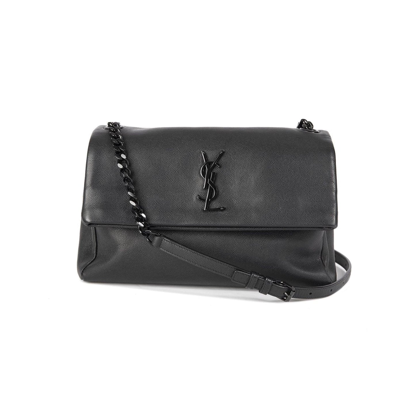 YSL Saint Laurent West Hollywood Bag Leather Medium Travel Bag