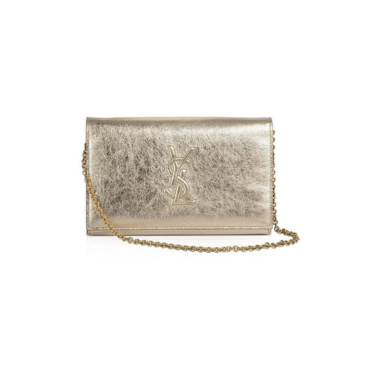 YSL Saint Laurent Metallic Belle De Jour Clutch Clutch Bag